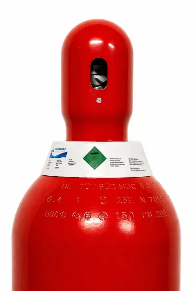 Yüksek Saflıkta Hidrojen (%99.999) 50L Tüp